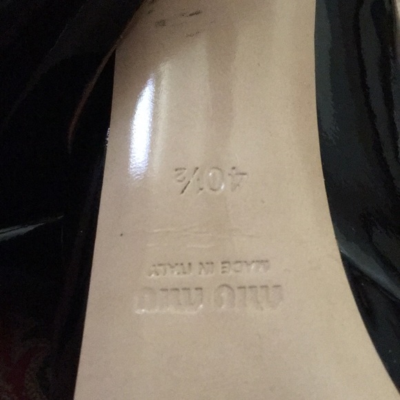 Miu miu open toe platform heel - Picture 2 of 4